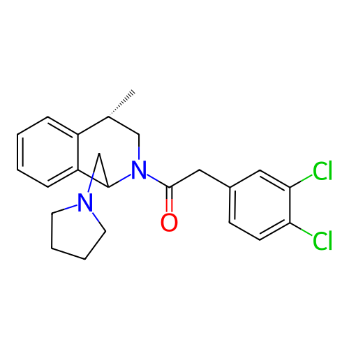 Chemical structure of BindingDB Monomer ID 50001105