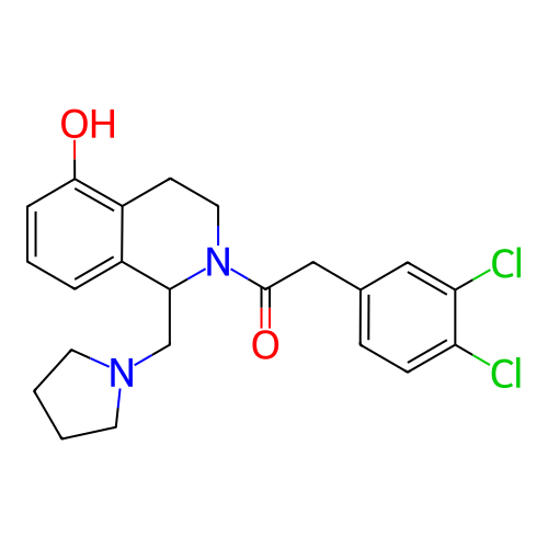 Chemical structure of BindingDB Monomer ID 50001107