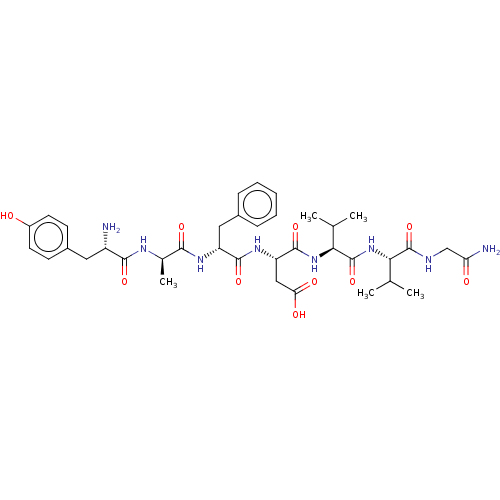 Chemical structure of BindingDB Monomer ID 50001464