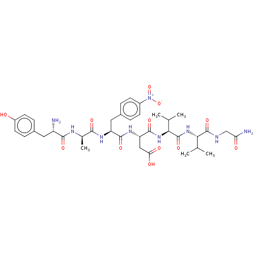 Chemical structure of BindingDB Monomer ID 50001724