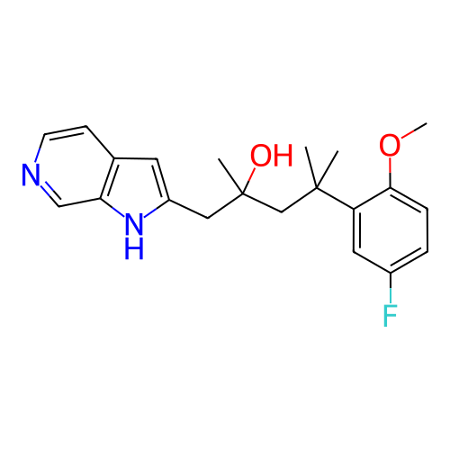 Chemical structure of BindingDB Monomer ID 50001769