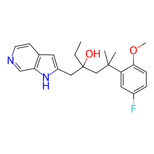 Chemical structure of BindingDB Monomer ID 50001770
