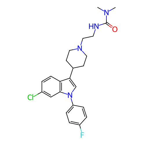 Chemical structure of BindingDB Monomer ID 50001784