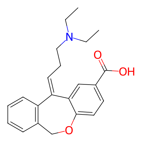Chemical structure of BindingDB Monomer ID 50002100