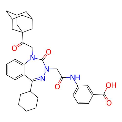 Chemical structure of BindingDB Monomer ID 50002874