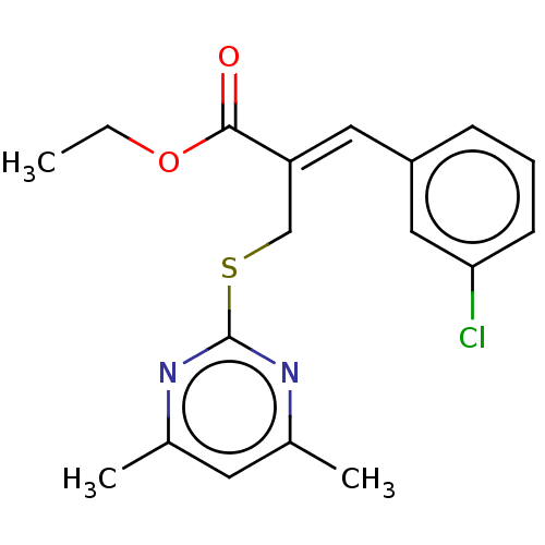 Chemical structure of BindingDB Monomer ID 50003033