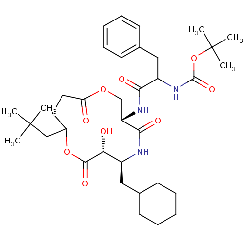 Chemical structure of BindingDB Monomer ID 50003180