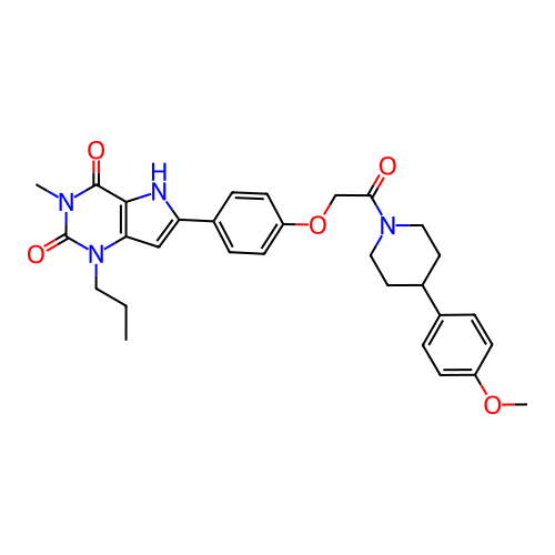 Chemical structure of BindingDB Monomer ID 50003229