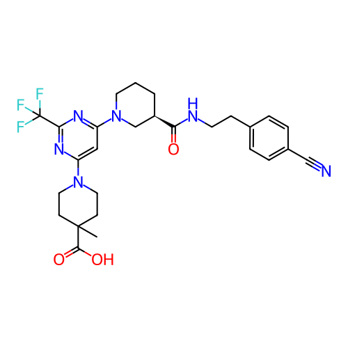Chemical structure of BindingDB Monomer ID 50003566