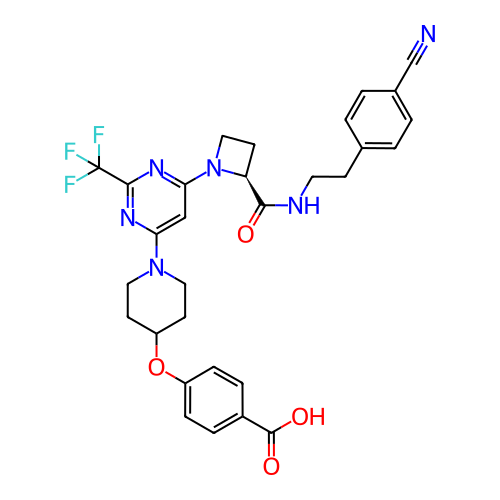 Chemical structure of BindingDB Monomer ID 50003569