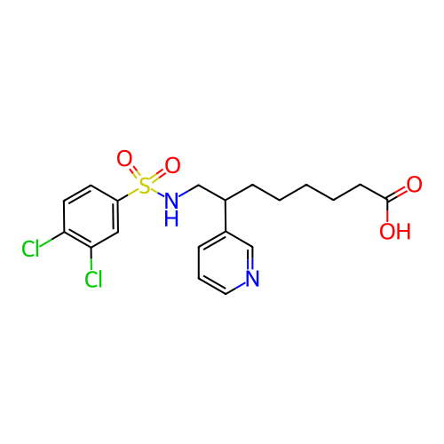 Chemical structure of BindingDB Monomer ID 50003760