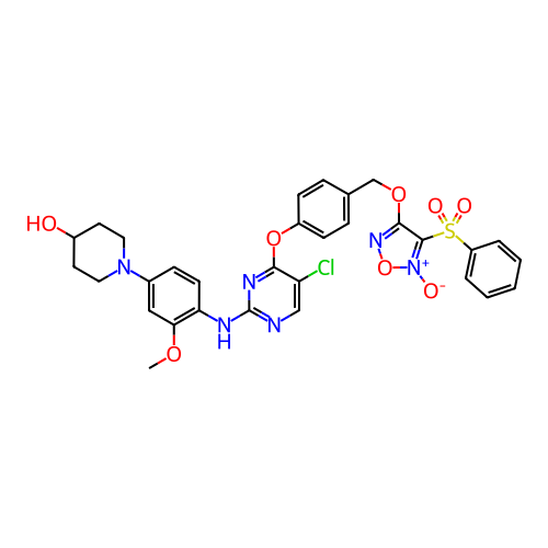 Chemical structure of BindingDB Monomer ID 50005030