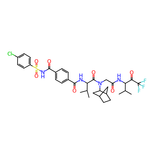 Chemical structure of BindingDB Monomer ID 50005174