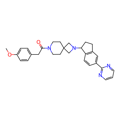Chemical structure of BindingDB Monomer ID 50005342