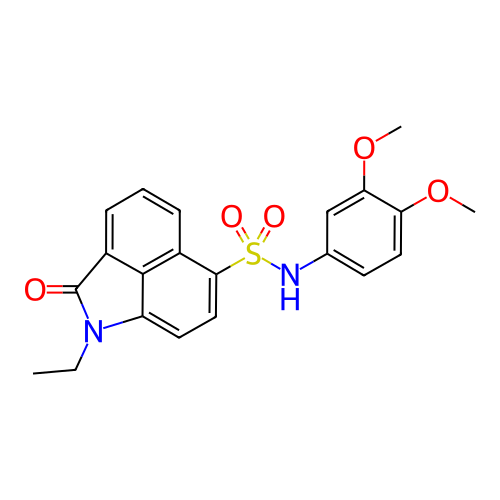 Chemical structure of BindingDB Monomer ID 50005487