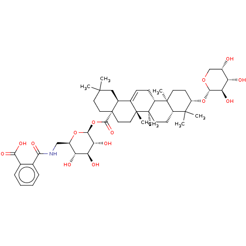 Chemical structure of BindingDB Monomer ID 50005615