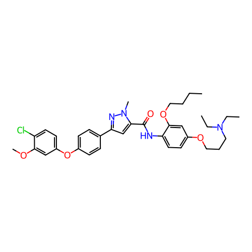 Chemical structure of BindingDB Monomer ID 50005635