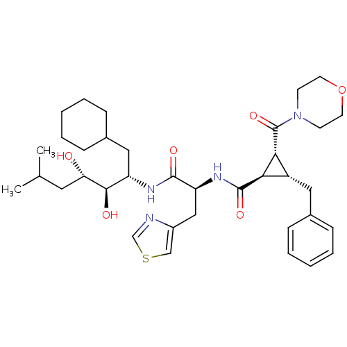 Chemical structure of BindingDB Monomer ID 50006135
