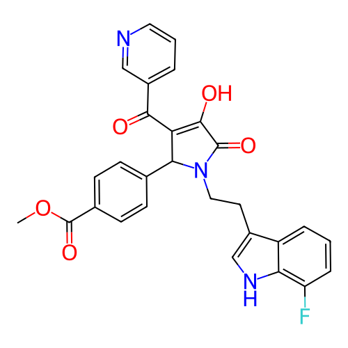 Chemical structure of BindingDB Monomer ID 50007012
