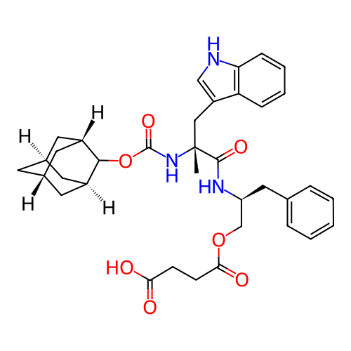 Chemical structure of BindingDB Monomer ID 50007436