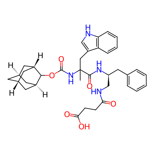 Chemical structure of BindingDB Monomer ID 50007441