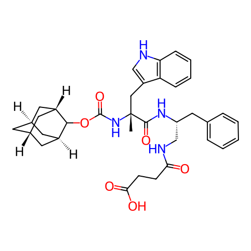 Chemical structure of BindingDB Monomer ID 50007442