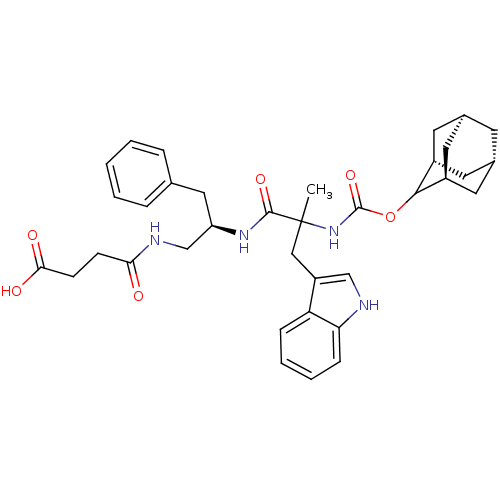 Chemical structure of BindingDB Monomer ID 50007452