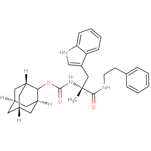 Chemical structure of BindingDB Monomer ID 50007453