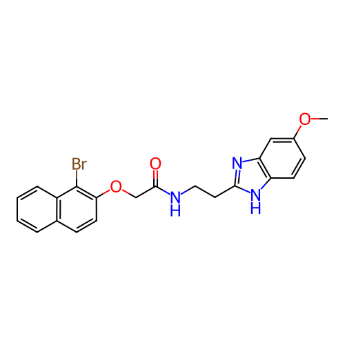 Chemical structure of BindingDB Monomer ID 50007636