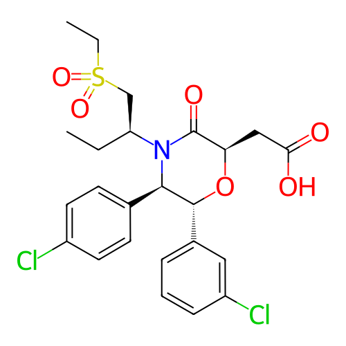 Chemical structure of BindingDB Monomer ID 50007647
