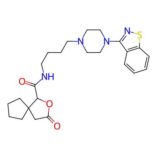 Chemical structure of BindingDB Monomer ID 50007691