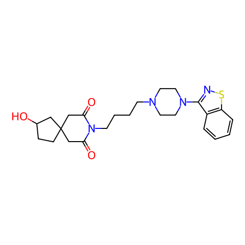 Chemical structure of BindingDB Monomer ID 50007693