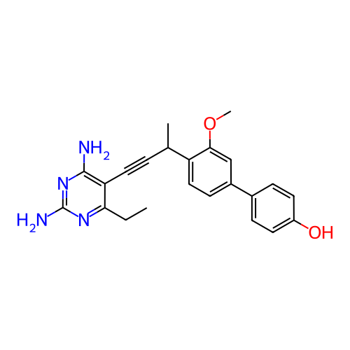 Chemical structure of BindingDB Monomer ID 50007820