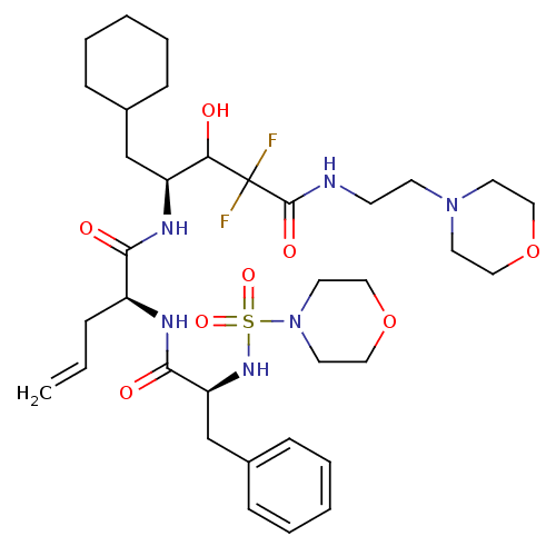 Chemical structure of BindingDB Monomer ID 50008156