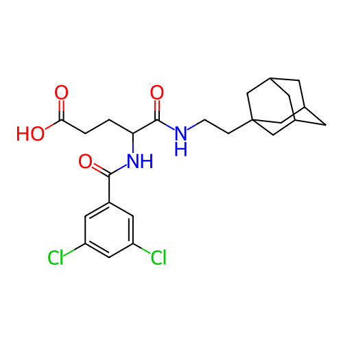 Chemical structure of BindingDB Monomer ID 50008163