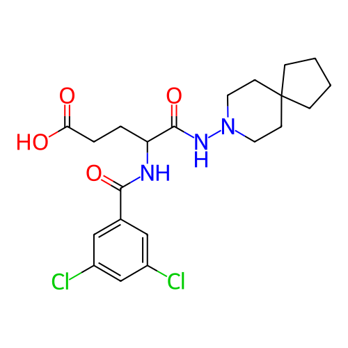 Chemical structure of BindingDB Monomer ID 50008172