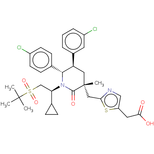 Chemical structure of BindingDB Monomer ID 50008810