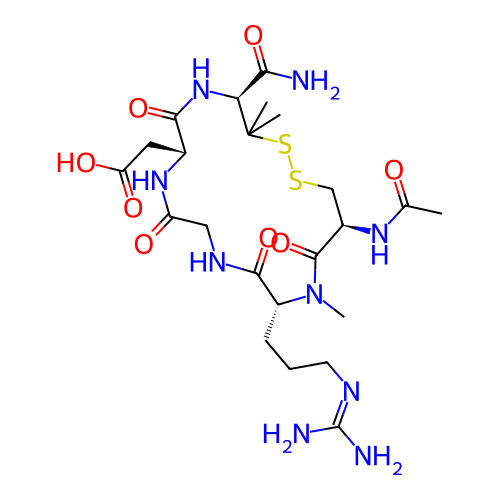 Chemical structure of BindingDB Monomer ID 50010161