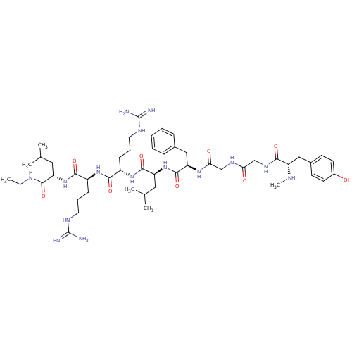Chemical structure of BindingDB Monomer ID 50010540
