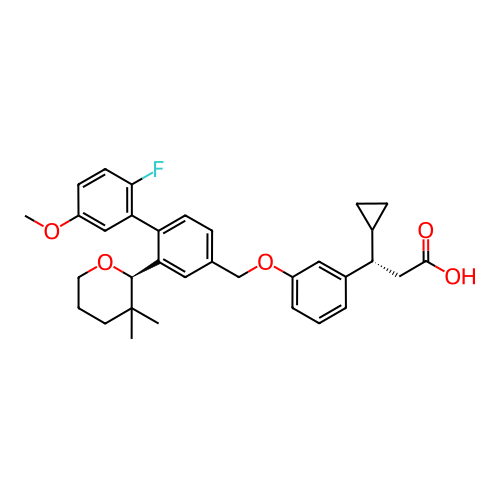 Chemical structure of BindingDB Monomer ID 50010919