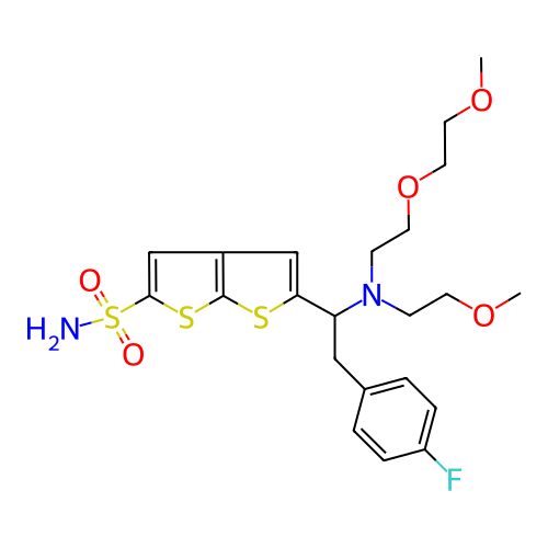 Chemical structure of BindingDB Monomer ID 50012223
