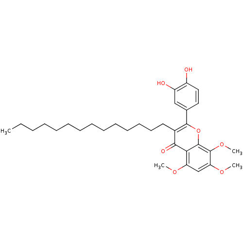 Chemical structure of BindingDB Monomer ID 50012437