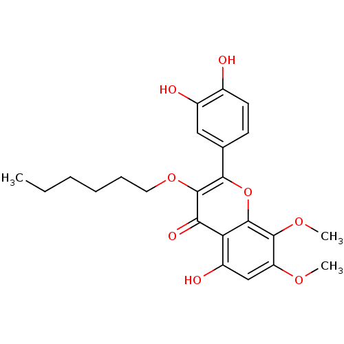 Chemical structure of BindingDB Monomer ID 50012443
