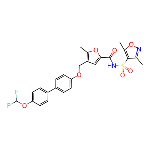 Chemical structure of BindingDB Monomer ID 50012543