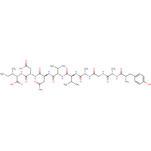 Chemical structure of BindingDB Monomer ID 50013375