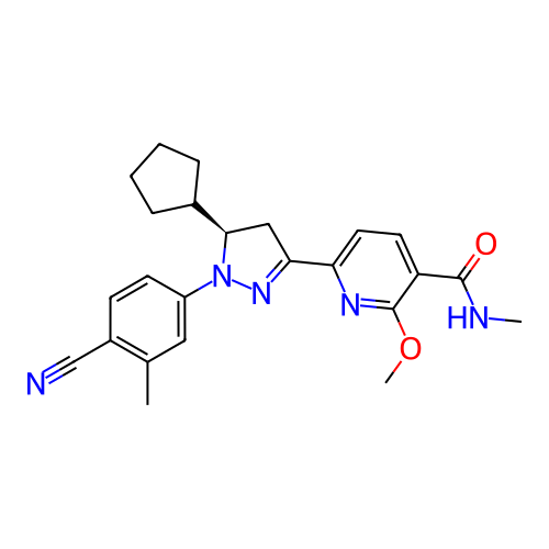 Chemical structure of BindingDB Monomer ID 50013423