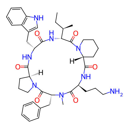 Chemical structure of BindingDB Monomer ID 50013640