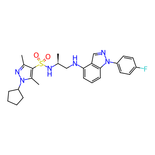 Chemical structure of BindingDB Monomer ID 50014543