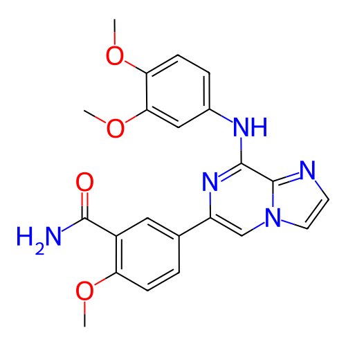 Chemical structure of BindingDB Monomer ID 50015486