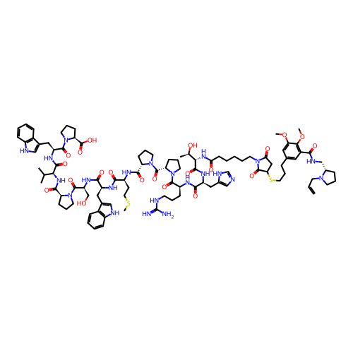 Chemical structure of BindingDB Monomer ID 50015495